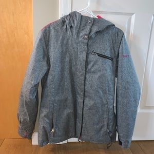 Gray Roxy Winter Jacket